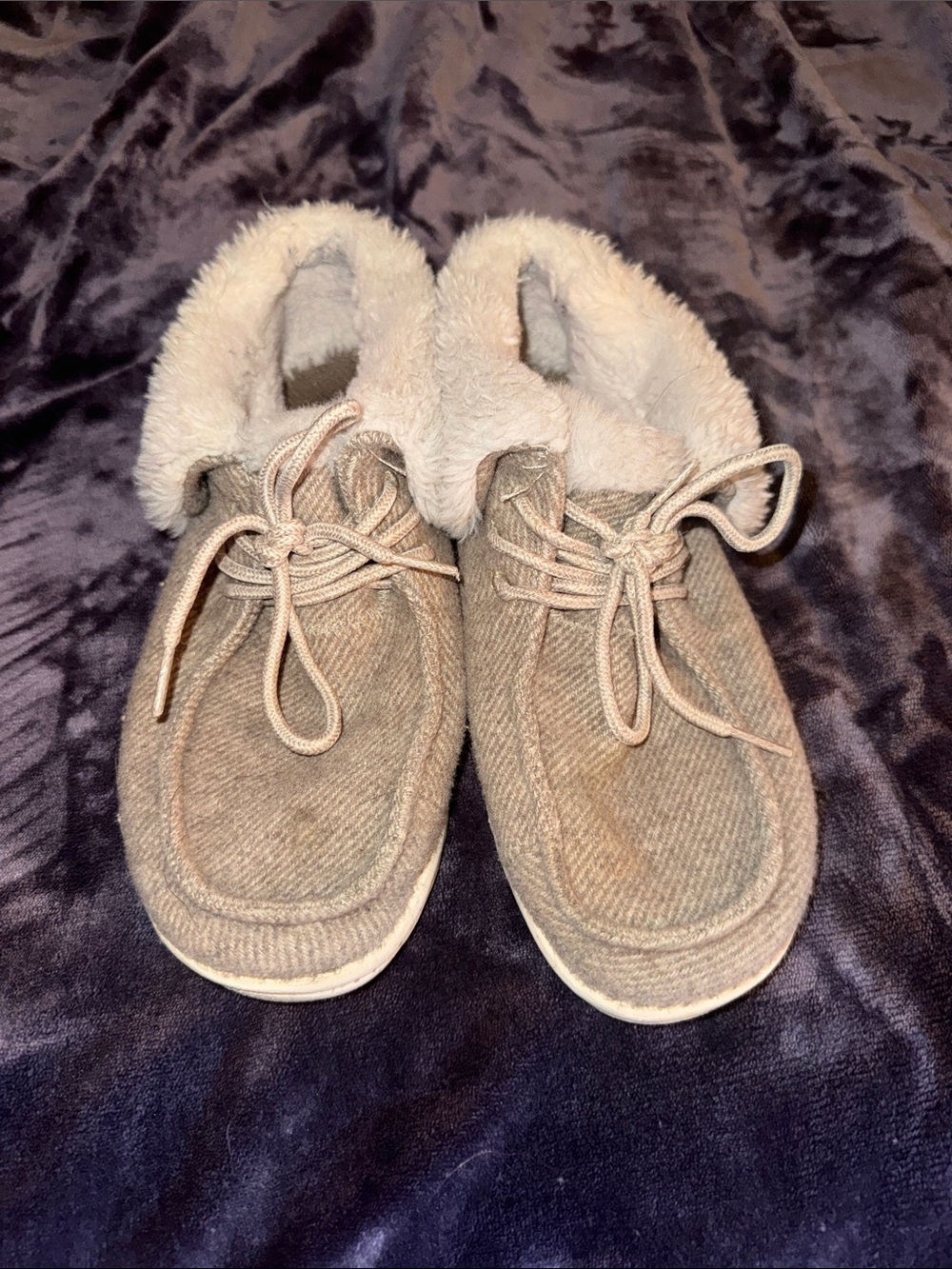 ⚜️ Fur HEY DUDES sz 9